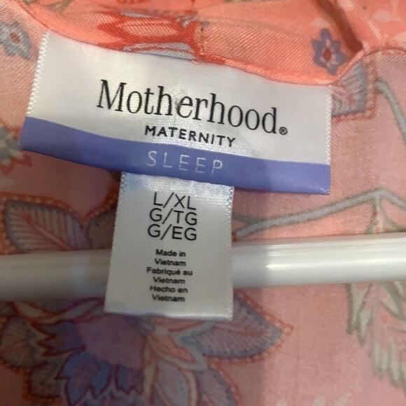 MOTHERHOOD MATERNITY SLEEP ROBE SIZE L/XL - Picture 5 of 8